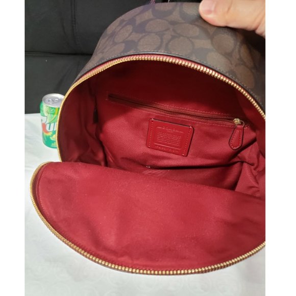 NWT Coach charlie medium backpack signature - Picture 2 of 8